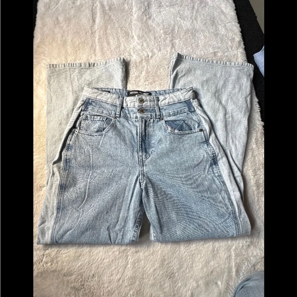 Social Tourist Denim - Social Tourist Two Toned Flare Jeans